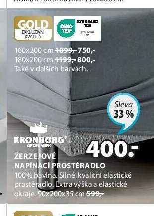 ŽERZEJOVÉ NAPÍNACÍ PROSTĚRADLO