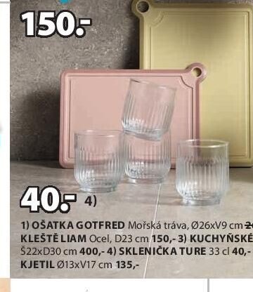 Sklenička TURE 33 cl