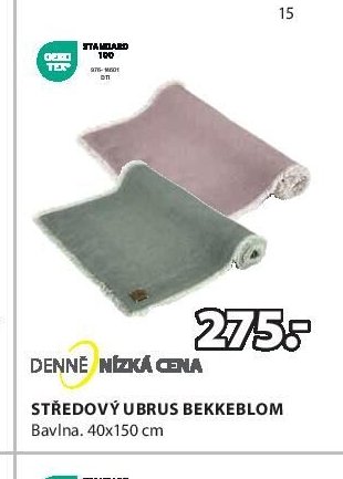 STŘEDOVÝ UBRUS BEKKEBLOM