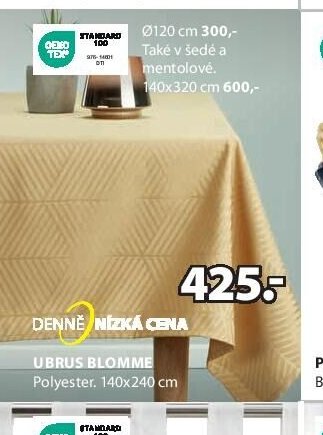 UBRUS BLOMME