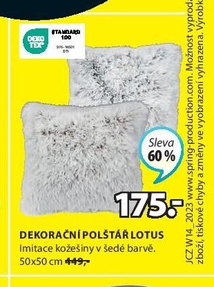 Dekorační polštář Lotus