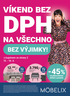 akční leták Möbelix 10.4.2023-23.4.2023