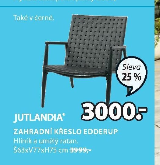 Zahradní křeslo EDDERUP