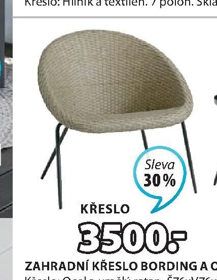 Zahradní křeslo BORDING