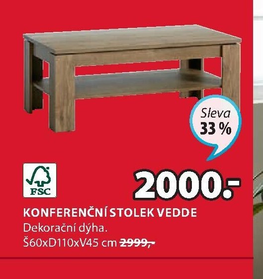 KONFERENČNÍ STOLEK VEDDE