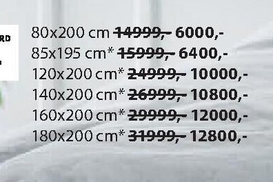 Matrace WELLPUR GOLD F85 80x200 cm