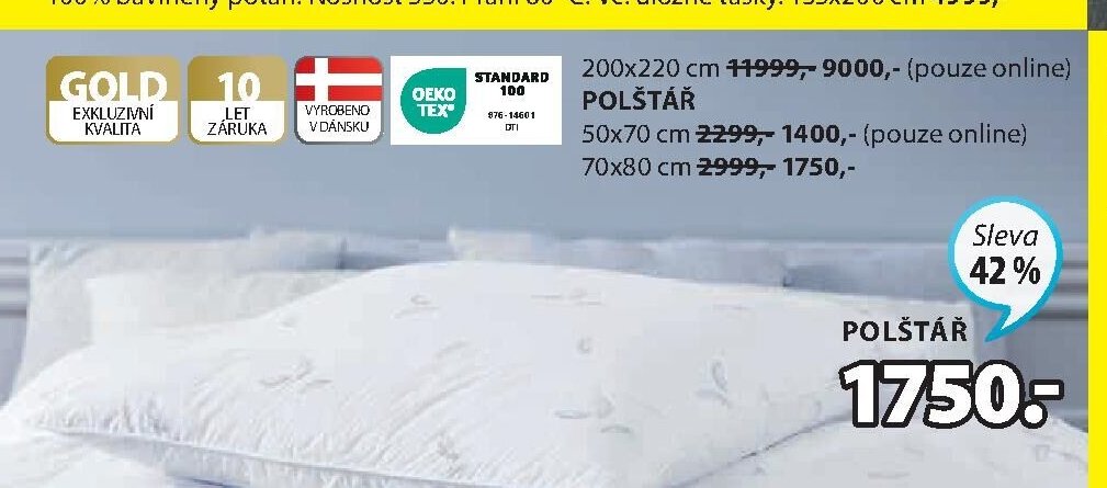 GOLD POLŠTÁŘ