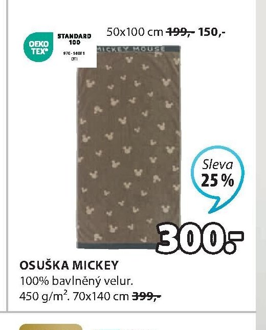 Osuška MICKEY