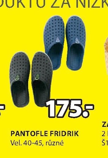 Pantofle FRIDRIK