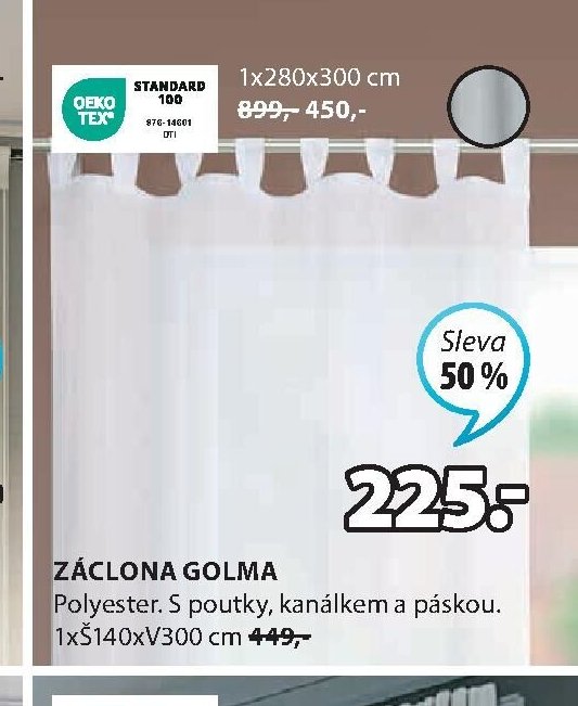 ZÁCLONA GOLMA