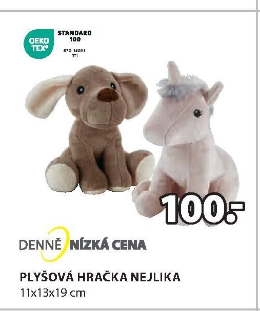 PLYŠOVÁ HRAČKA NEJLIKA