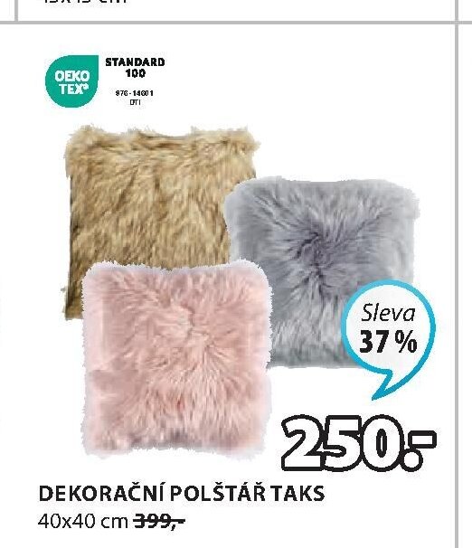 DEKORAČNÍ POLŠTÁŘ TAKS