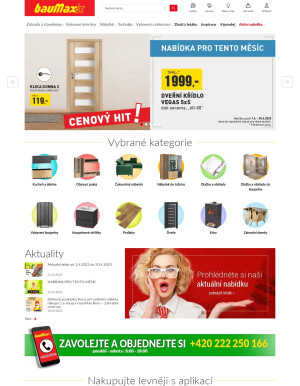 akční leták bauMax 19.4.2023-25.4.2023