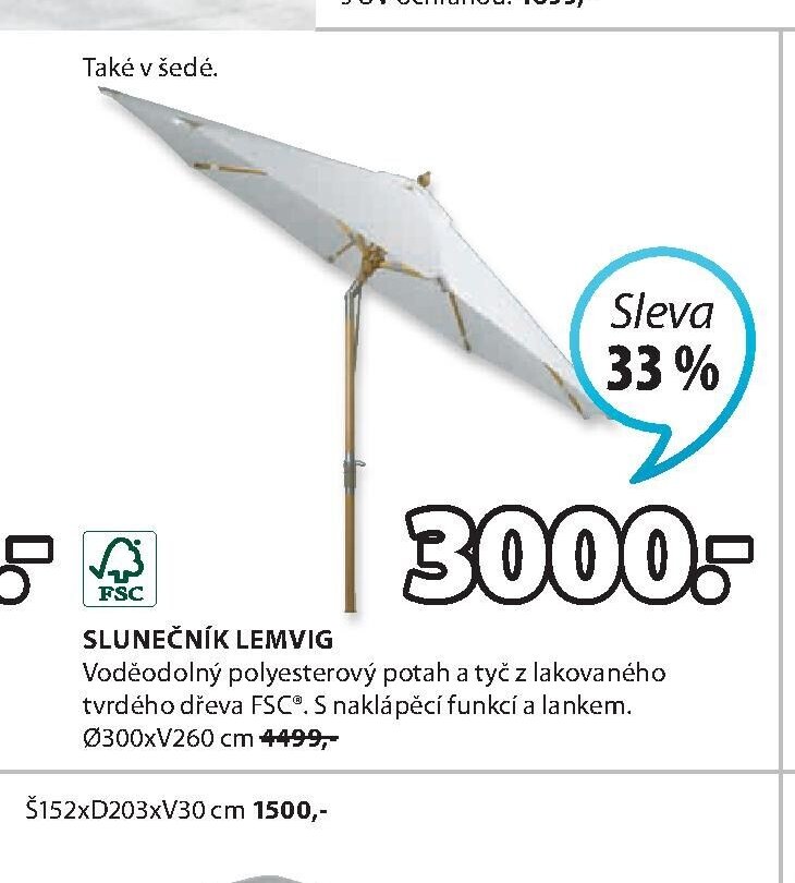 Slunečník LEMVIG