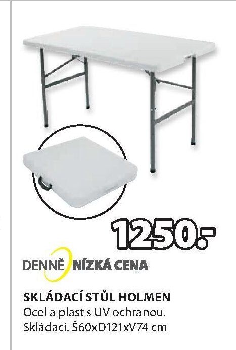 Skládací stůl HOLMEN