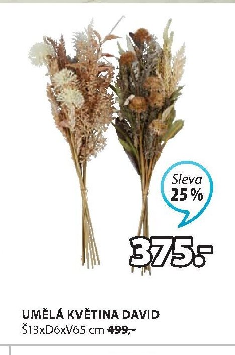 Umělá květina DAVID