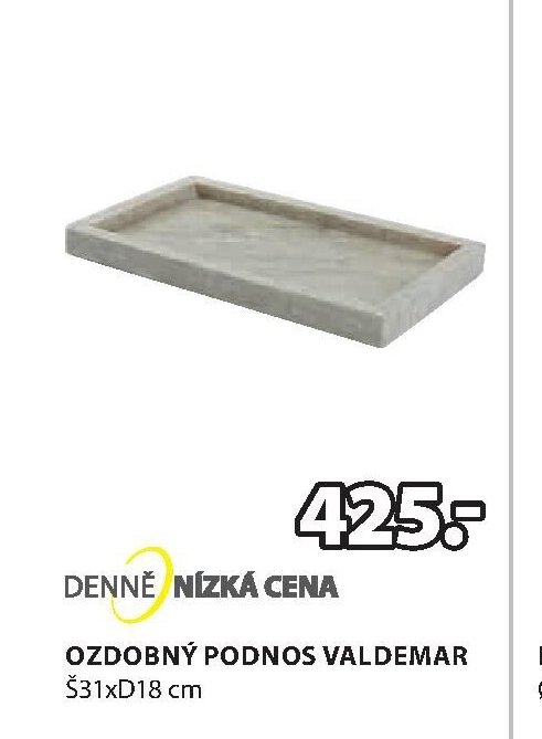 Ozdobný podnos VALDEMAR