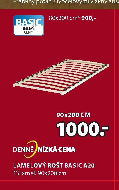 LAMELOVÝ ROŠT BASIC A20