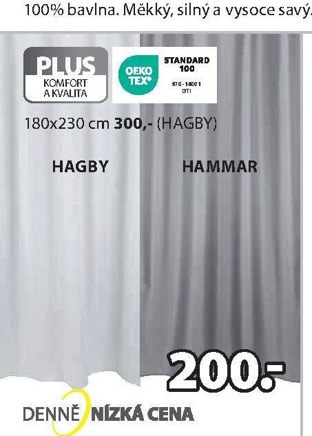 Sprchové závěsy