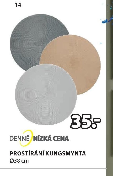 PROSTÍRÁNÍ KUNGSMYNTA