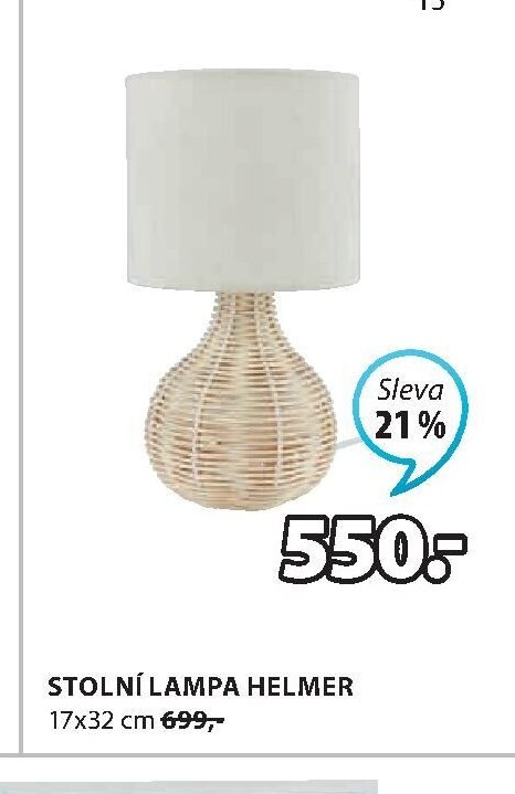 STOLNÍ LAMPA HELMER