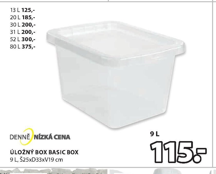 ÚLOŽNÝ BOX BASIC BOX