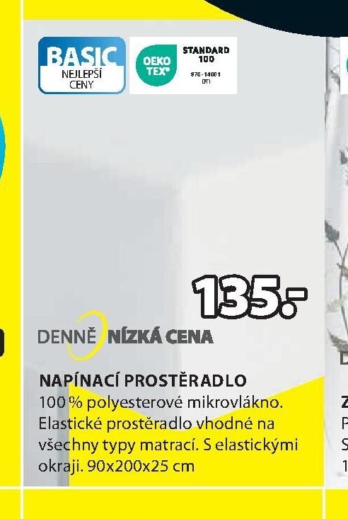 Napínací prostěradlo
