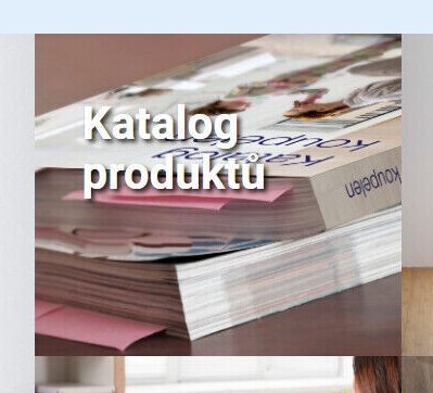 Katalog produktů