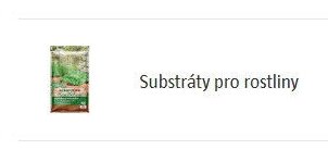 Substráty pro rostliny