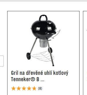 Gril na dřevěné uhlí kotlový Tenneker® B