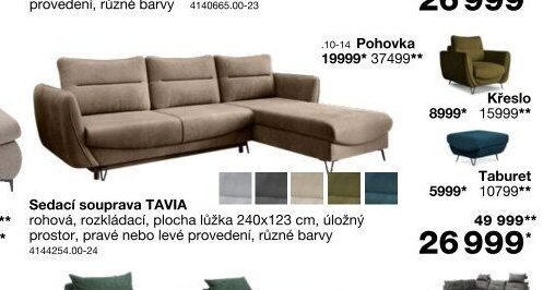 Sedací souprava TAVIA