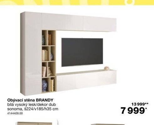 Obývací stěna BRANDY