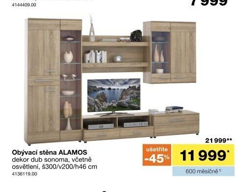 Obývací stěna ALAMOS