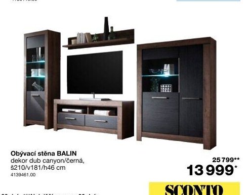 Obývací stěna BALIN