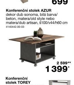 Konferenční stolek AZUR