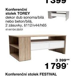 Konferenční stolek TOREY