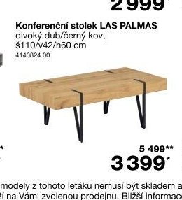 Konferenční stolek LAS PALMAS