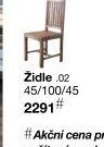 Stylový masivní nábytek GURU Židle .02
