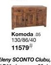 Stylový masivní nábytek GURU Komoda .05