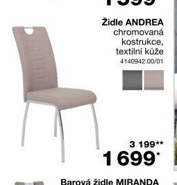 Židle ANDREA