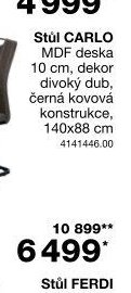 Stůl CARLO