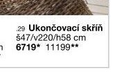 Ukončovací skříň
