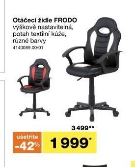 Otáčecí židle FRODO