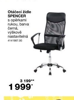 Otáčecí židle SPENCER
