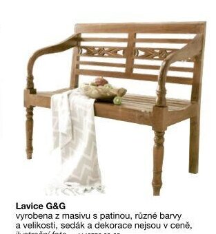 Lavice G&G