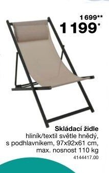 Skládací židle