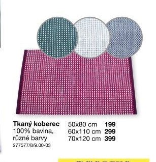 Tkaný koberec