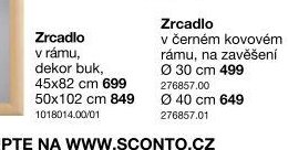 Zrcadlo v rámu
