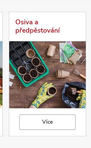 Osiva a předpěstování