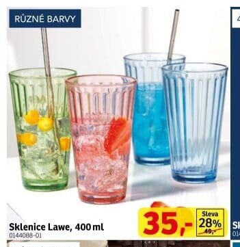 Sklenice Lawe, 400 ml